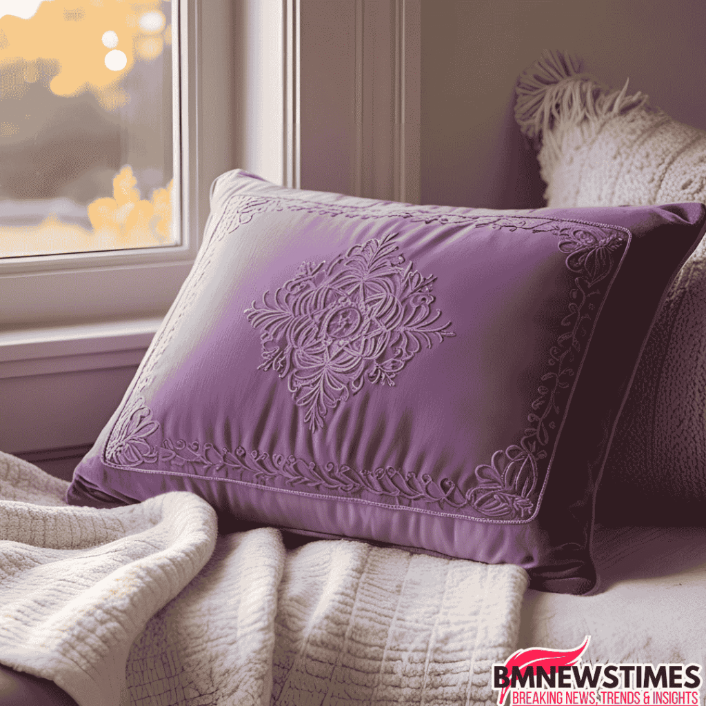 purple pillow