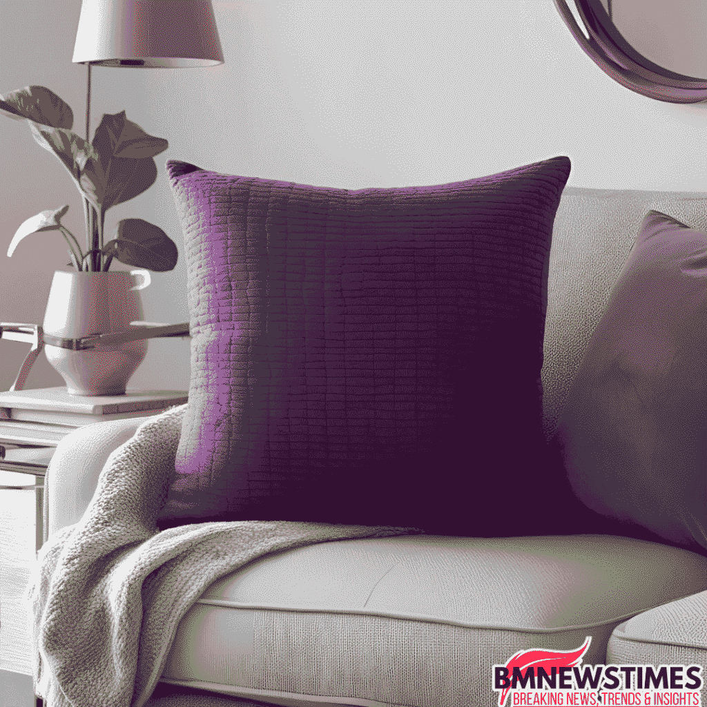 purple pillow