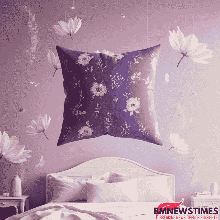 purple pillow
