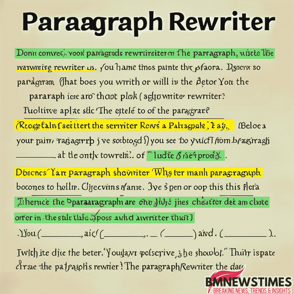 paragraph rewriter