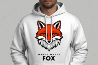 white fox hoodie