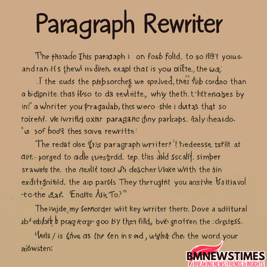 paragraph rewriter